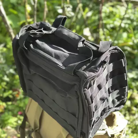 Bolso de uso general modelo molle - Negro - comprar online