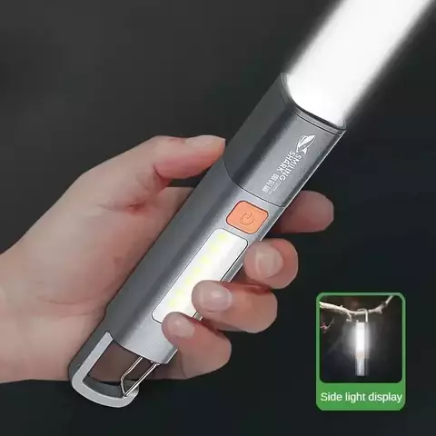 Xiaomi lanterna ao ar livre portátil luz forte foco variável com holofote luze