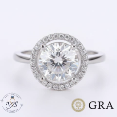 VVS Royale Moissanite 2ct - comprar online