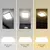 110v 220v dependente de luz de teto à prova de água moderna lâmpada do teto 2 - loja online