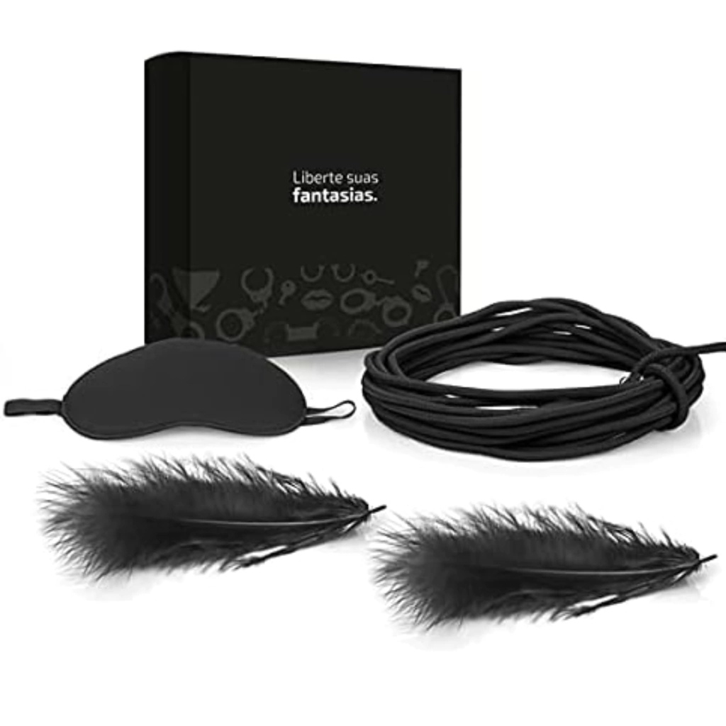 KIT FETICHE AMARRADINHA BLACK