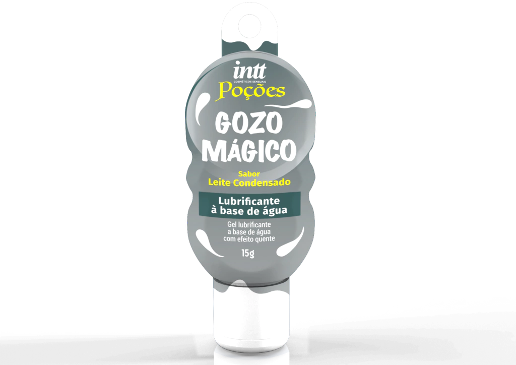 GOZO MÁGICO GEL DELIZANTE AROMA DE LEITE CONDENSADO LINHA POÇÕES 15G