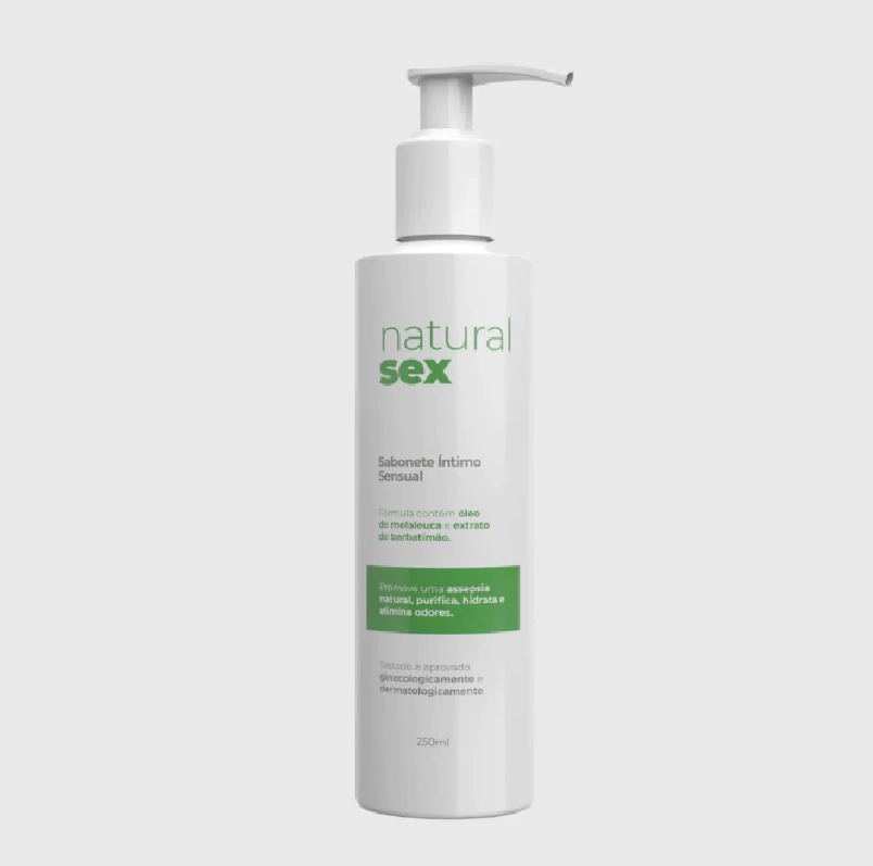 SABONETE ÍNTIMO LÍQUIDO NATURAL SEX - 250 ML