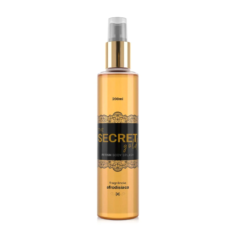 BODY SPLASH THE SECRET GOLD 3 em 1 - 200ML
