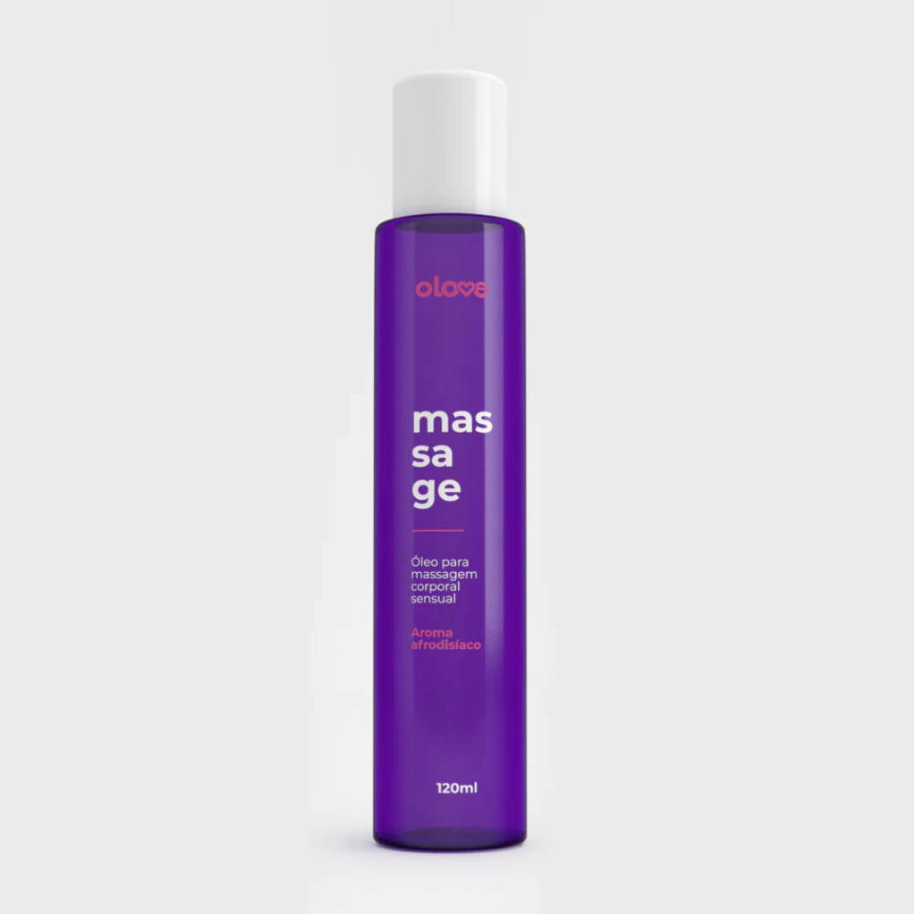 ÓLEO PARA MASSAGEM SENSUAL OLOVE MASSAGE - 120ML