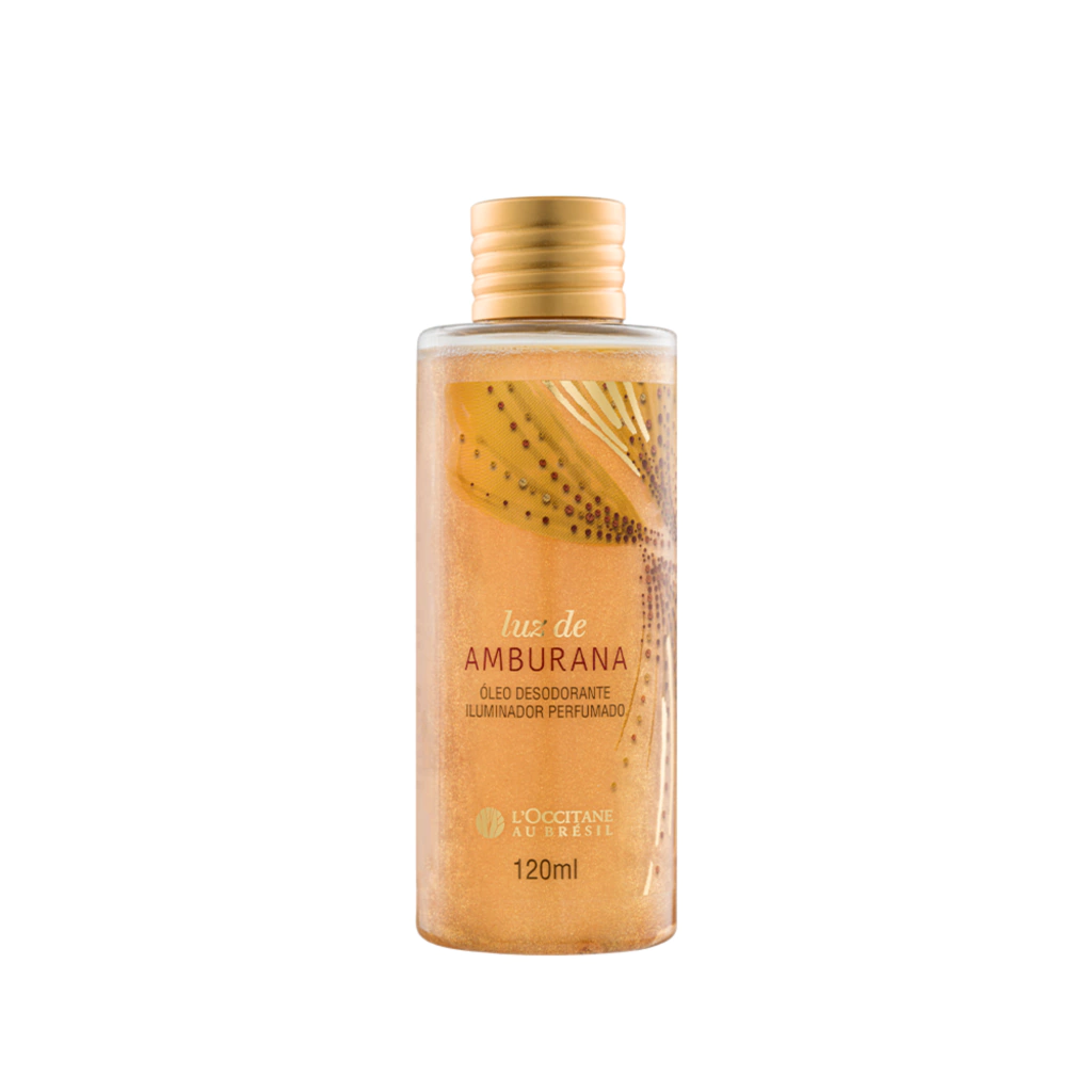 ÓLEO DESODORANTE ILUMINADOR PERFUMADO LUZ DE AMBURANA 120ML