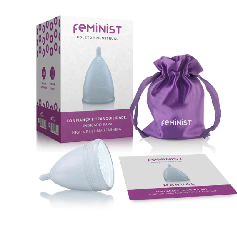 COLETOR MENSTRUAL FEMINIST MODELO B - 25 ML