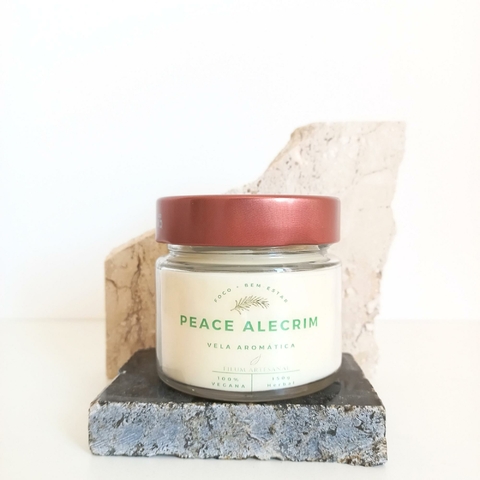 Vela Aromática Perfumada de Alecrim - 150g