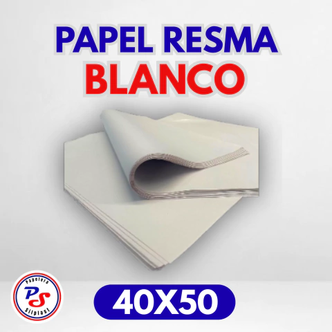 Papel Resma Blanco - Papelera Silplast 