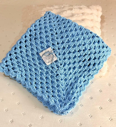 Manta para Bebé Azul - comprar online