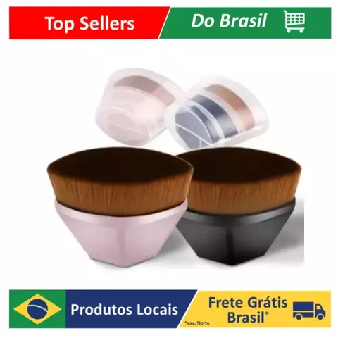 Pincel para Base/BB Cream Hexágonal Maquiagem