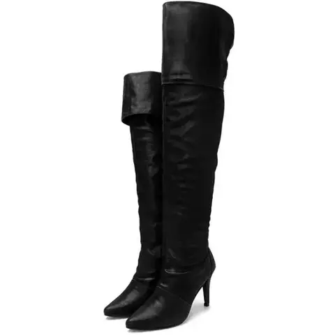 Bota Over Nobucado Silhouette- Feminina