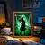 Anime luz pintura moldura de foto uma peça luffy zoro led night light presente na internet