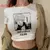 Anime japonês Jujutsu Kaisen Camiseta, Gojo Satoru Tops, Yuji Itadori T cortado - loja online