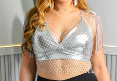 Imagem do Top Metalizado com Bojo