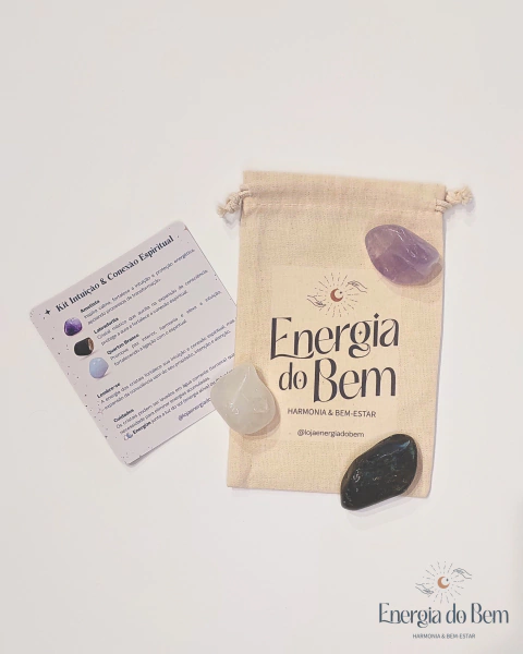 Kit Intuição & Conexão Espiritual dos Cristais - comprar online