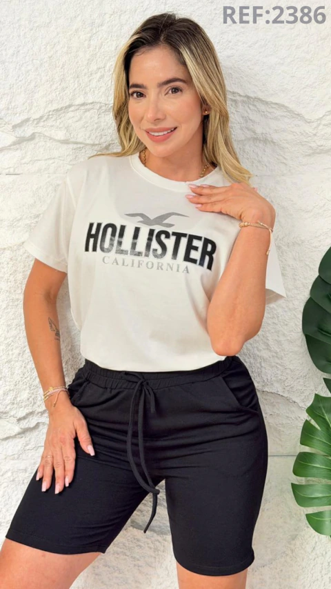 Conjunto bermuda Hollister Ref:2386