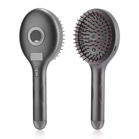 Pente de massagem em spray elétrico, 4 modos, aplicação do couro cabeludo, pe