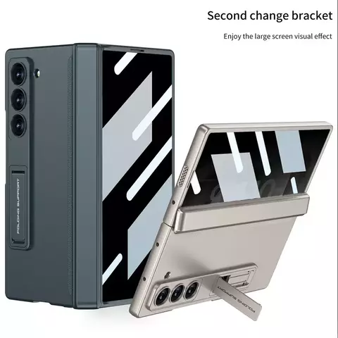 360 capa com dobradiça magnética totalmente incluída para Samsung Galaxy Z Fo