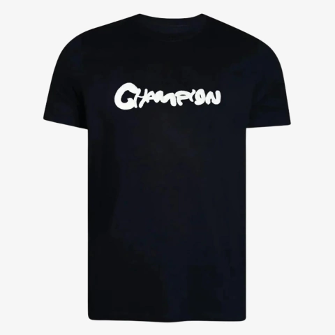 CAMISETA CHAMPION MC PAINT BLACK - comprar online