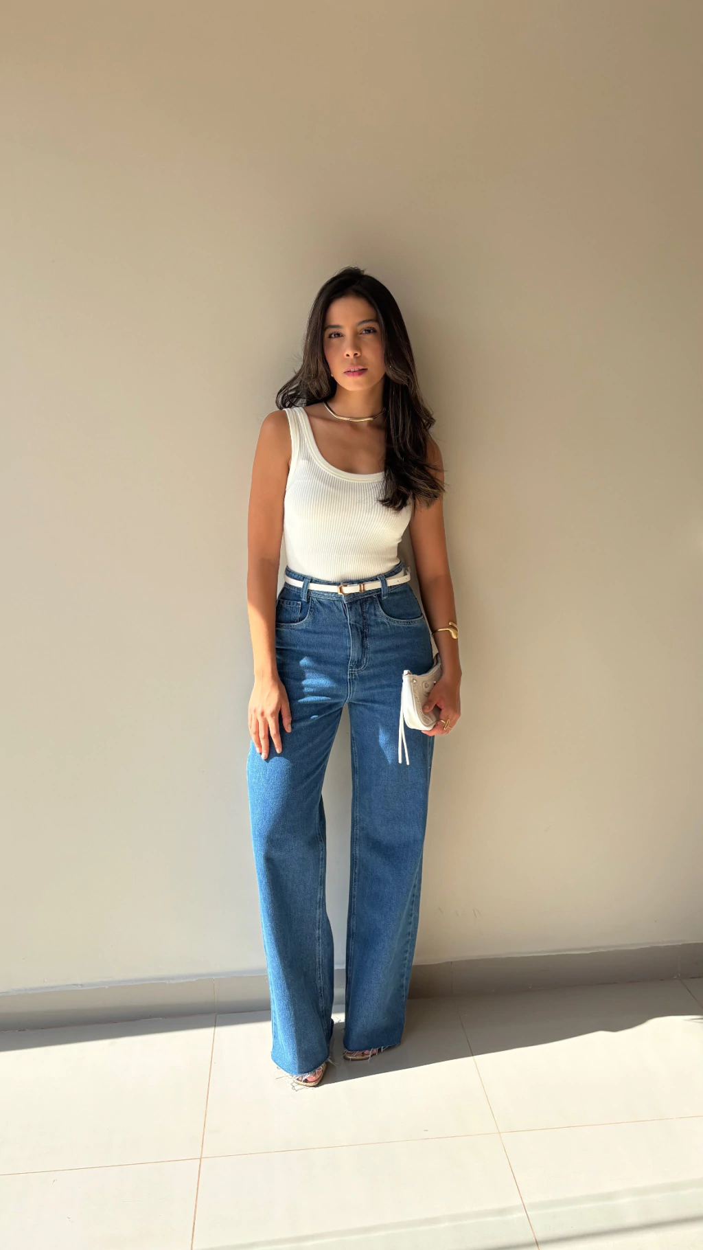 Calça Jeans Lavagem Escura