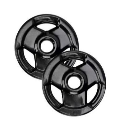 Anilha Sport Emborrachada c/ Furo Olímpico - 15kg (Ferro)