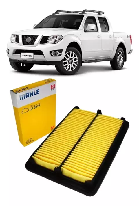 Filtro De Ar Do Motor Seco Frontier 2.5 16v 2007 2008 A 2013 - JFA0118