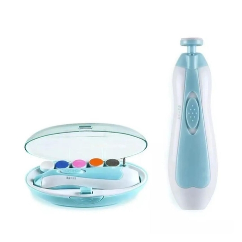 Lima De Uñas Con Luz Cortador Eléctrico Bebe Infantil A Pila