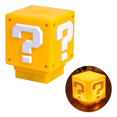 Mario Bros lampara noche con sonido