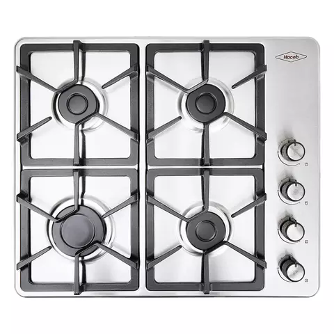 Estufa De Empotrar Haceb inox 60x51 cm, Hierro Fundido a Gas Propano