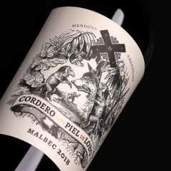 Cordero Con Piel de Lobo Malbec 750ml - Cx 6 - loja online