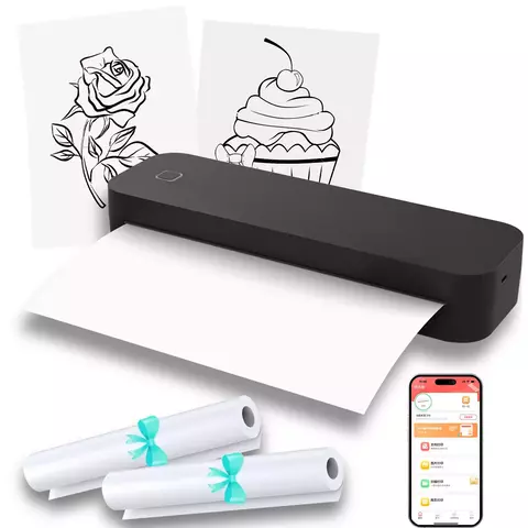 Impressora Portátil MARKLIFE - Faça Impressões térmicas em qualquer lugar