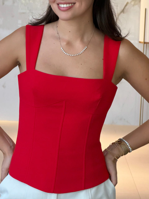 Corset - Vermelho