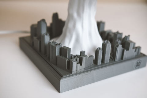 Lámpara Explosión Nuclear