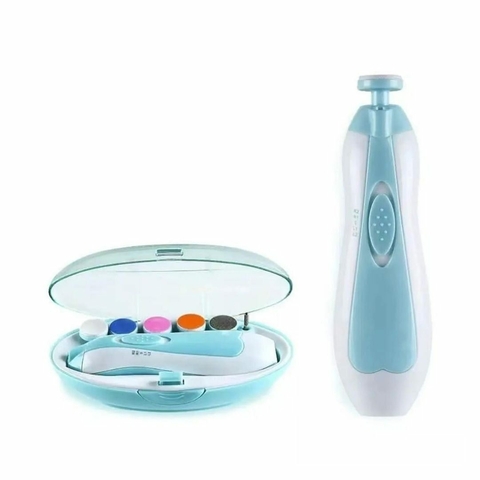 Lima De Uñas Con Luz Cortador Eléctrico Bebe Infantil A Pila