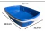 Caixa De Areia Banheira Higiênica Para Gato Furba Azul Brinqpet - Futuro Shop
