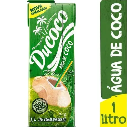 Água De Coco Esterelizada Ducoco 1l