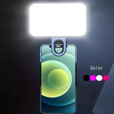 Mini Luz para Selfies e Vídeos Influencers - Clean Ligth - ajustável 3 modos para qualquer ambiente - comprar online