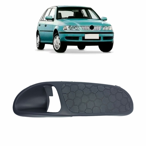 Moldura Acabamento Puxador Porta Gol G3 Direito Cinza Escuro