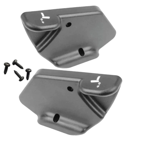 Par Alavanca Levantar Banco Palio Uno 2 Portas Grafite + Parafusos