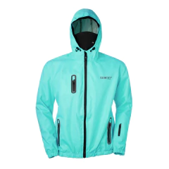 Jaqueta Texx Corta Vento Neon - Azul Claro - comprar online