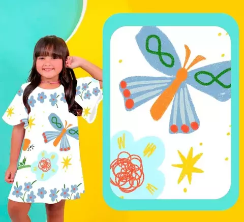 Vestido BUTTERFLY