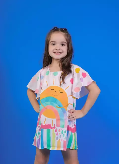 Vestido Arco-íris Sol