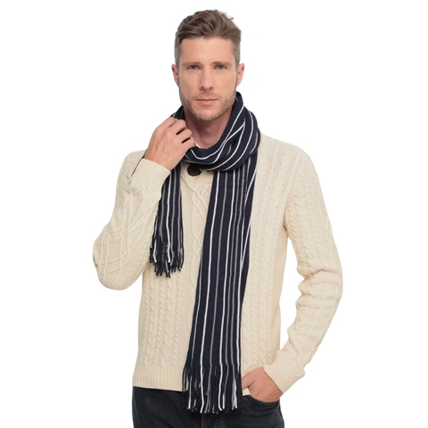 Bufanda Rayada Hombre