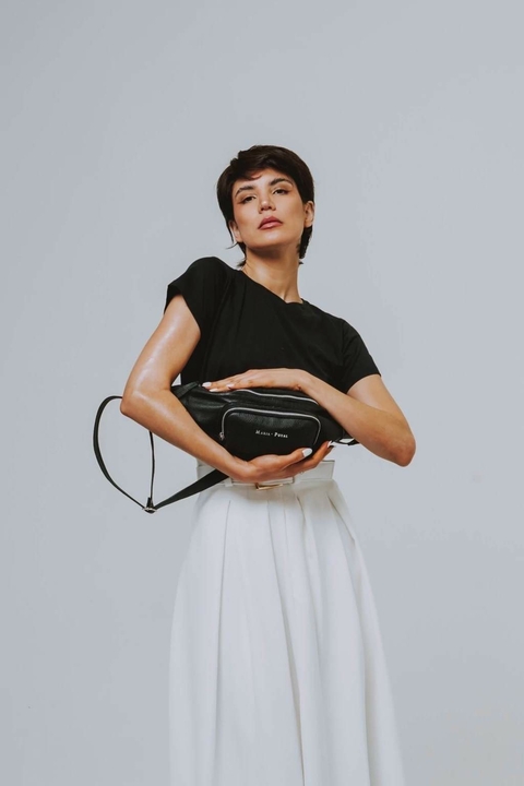 Riñonera Ayelen 100% Cuero Genuino - María Puyal