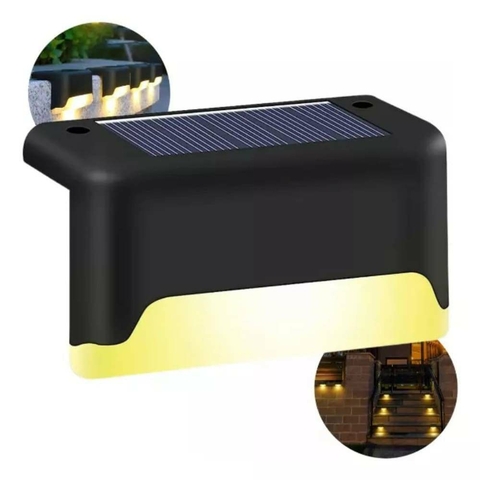 Kit de 4 Lámparas Solares LED para Jardín Exterior