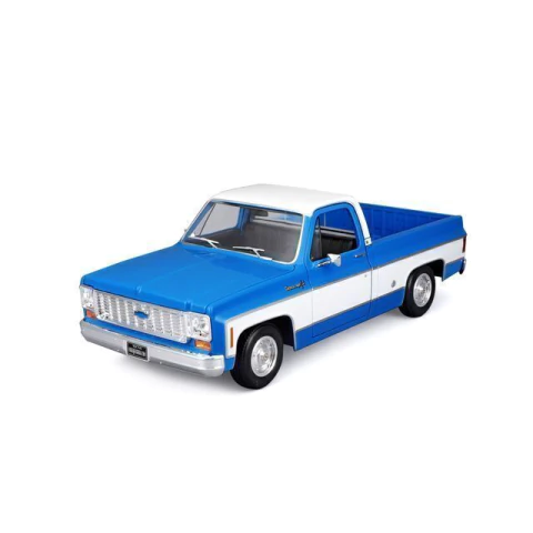 Auto De Colección Maisto Escala 1:18 1974 Chevrolet C10 CHEYENNE SUPER