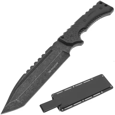 Cuchillo Táctico Supervivencia Militar Defensa Gris "xtreme" - comprar online