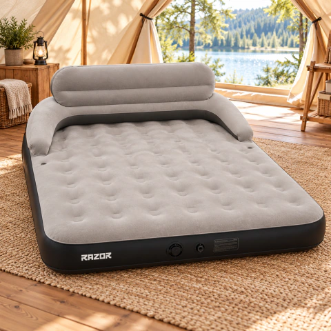 Colchón con respaldo Air Rest Back | Gris | Razor