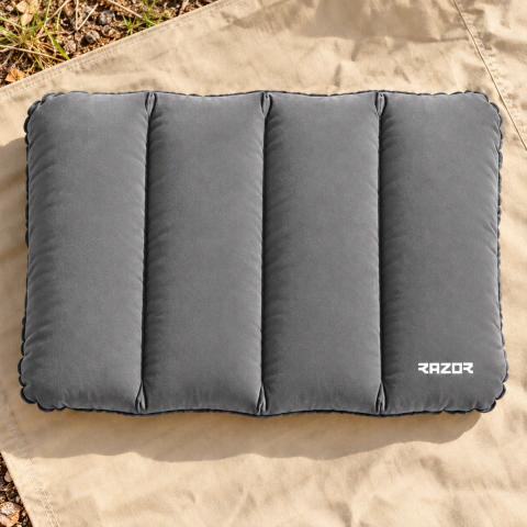 Almohada inflable Air Pillow Soft | Gris | Razor
